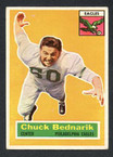 1956 Topps Football # 028  Chuck Bednarik Philadelphia Eagles EX