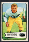 1954 Bowman Football # 118  Ernie Stautner Pittsburgh Steelers EX-2