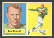 1957 Topps Football # 002  Pete Retzlaff Philadelphia Eagles NM