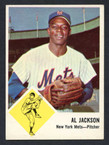 1963 Fleer Baseball # 048  Al Jackson New York Mets EX