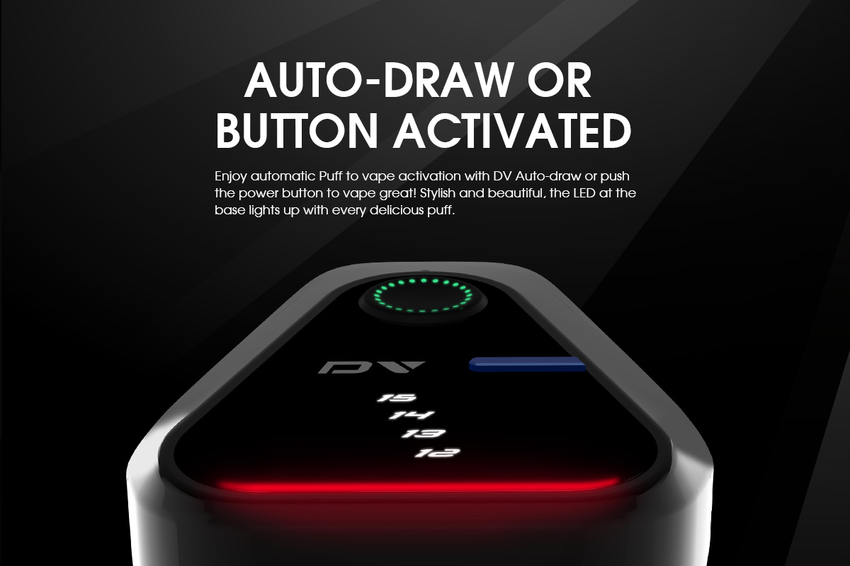 Innokin DV Pod Auto draw or button activation