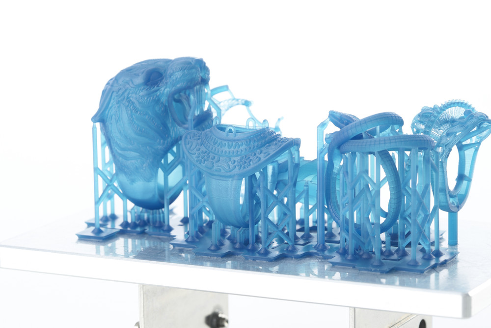 Specialty Series: MSLA Castable Cyan, for LED/LCD Printers, for