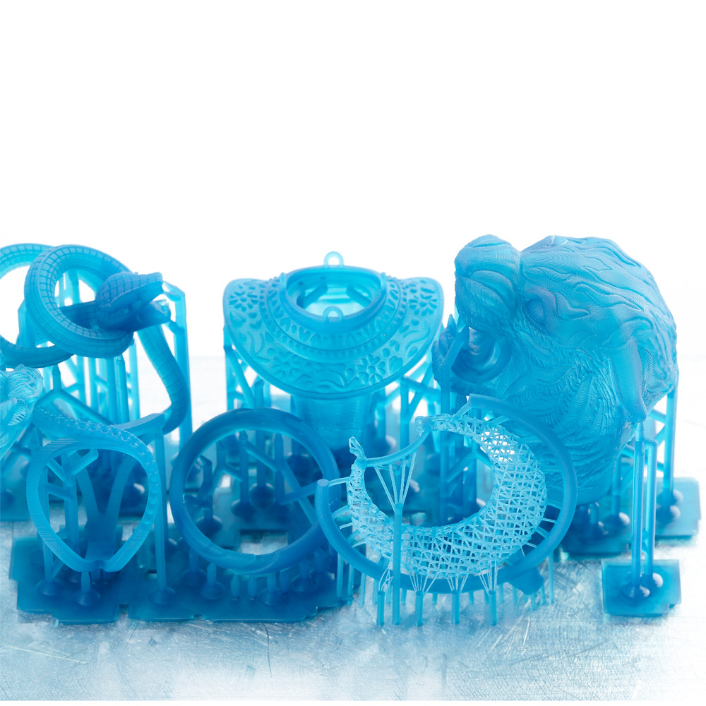 Specialty Series: MSLA Castable Cyan, for LED/LCD Printers, for
