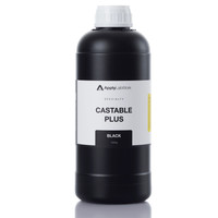 ApplyLabWork’s Castable Plus Black photopolymer resin, designed for jewelry lost-wax casting applications, requires no post-curing.