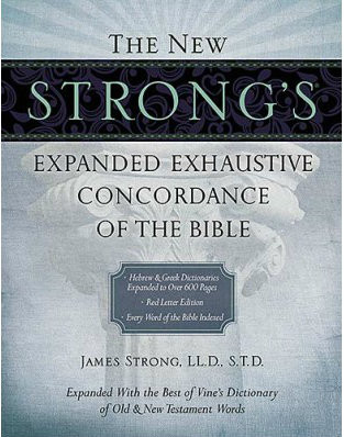 New Strong's Expanded Exhaustive Concordance - VCY Bookstore