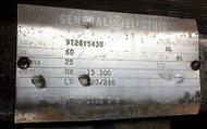 General Electric 9T28Y5435 Transformer 60hz 25kva Hv L3 300 Lv 120/240