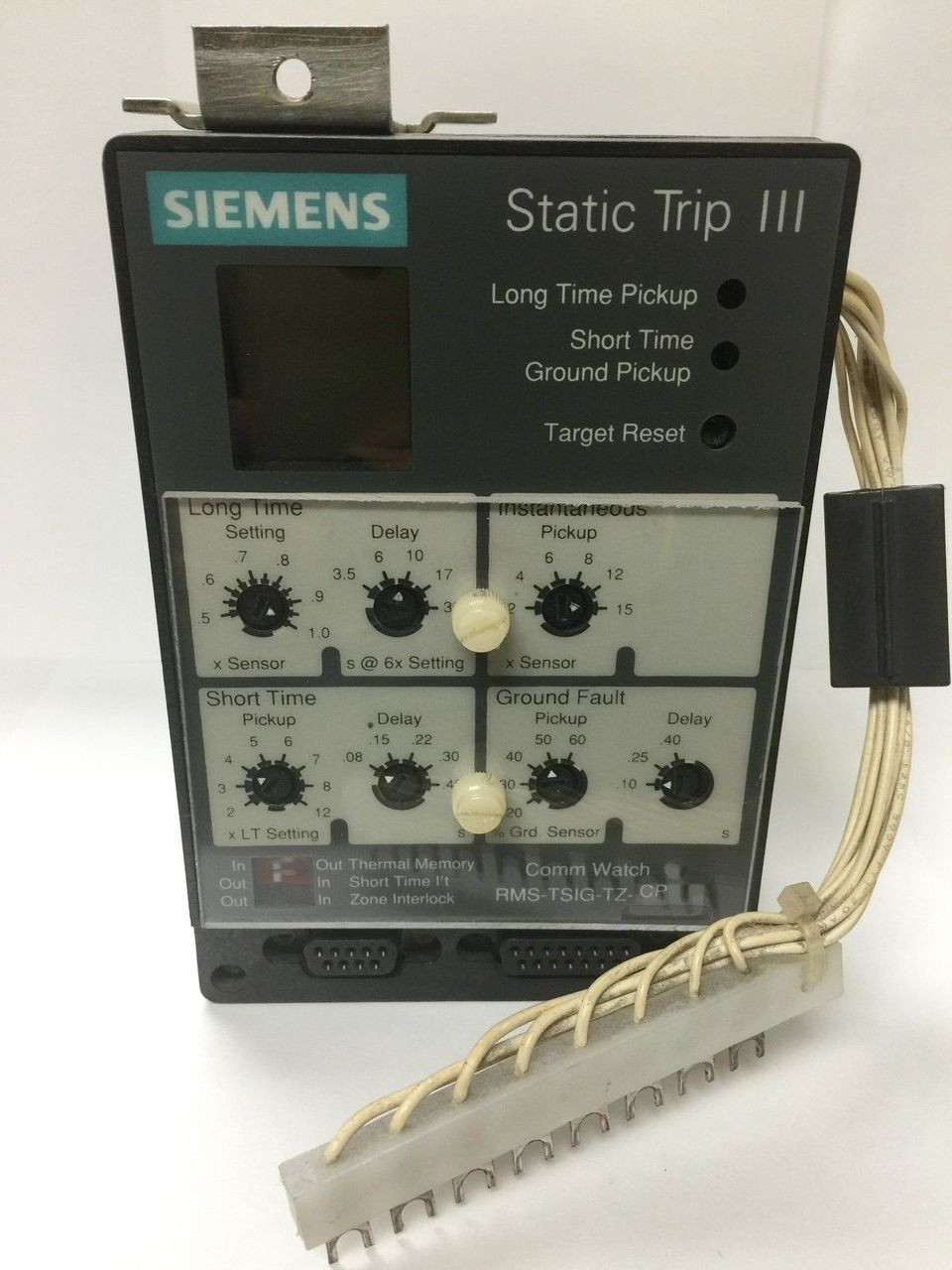 Siemens Static Trip III RMSTSIGTZCPX Used, Tested National Circuit