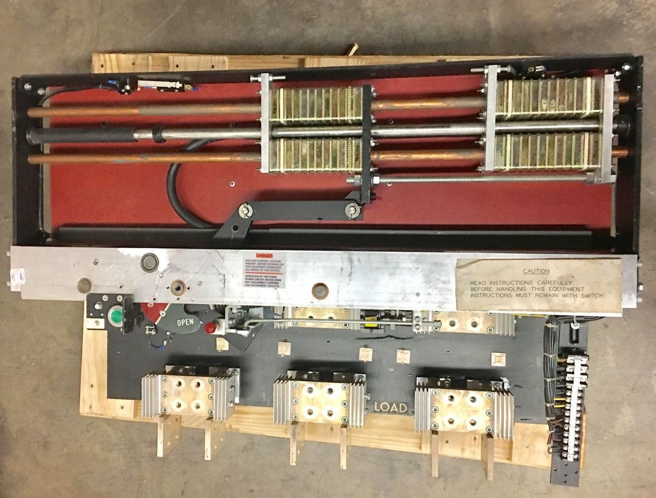 CB4033T120480 Pringle Switch 4000 Amp Electrically Operated 120 volt