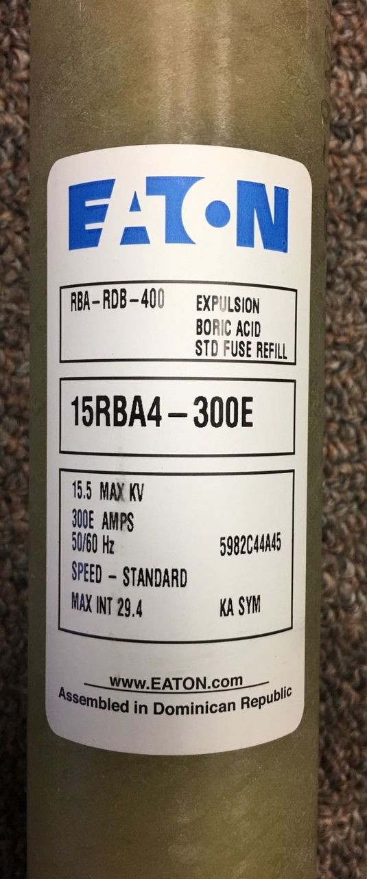15RBA4300E Eaton Fuse Refill, New National Circuit Breaker Store