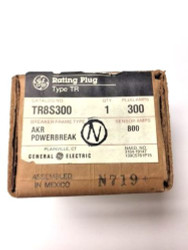 TR8S300 GE Rating Plug, New Surplus