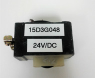 GE 15D3G048, 24V/DC COIL