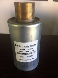 EATON CUTLER-HAMMER RBA4-FLTR DISHCARGE FILTER; NEW SURPLUS