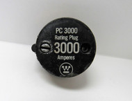 WESTINGHOUSE PC 3000 3000A RATING PLUG