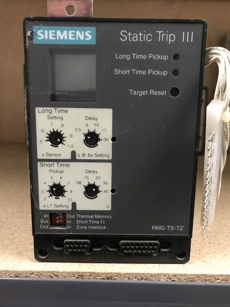 Static Trip III RMSTSTZ Trip Unit SIEMENS Test 1YR Wty 18483905505