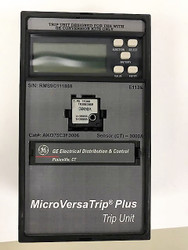 GE MicroVersa Trip Plus Trip Unit CAT No. AKO75CF3006 S/N RMS9C111888 3000amp