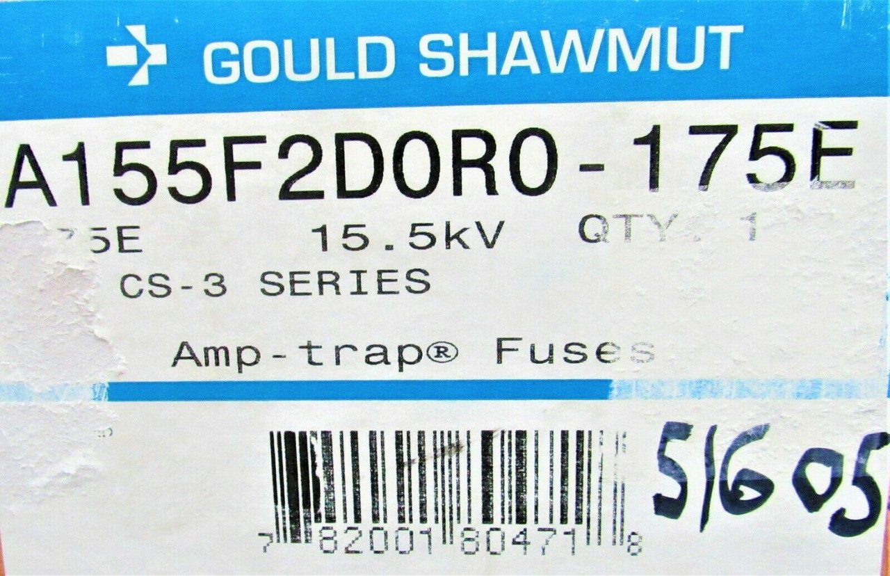 GOULD SHAWMUT Fusible A155F2D0R0-175E 175 Amp 