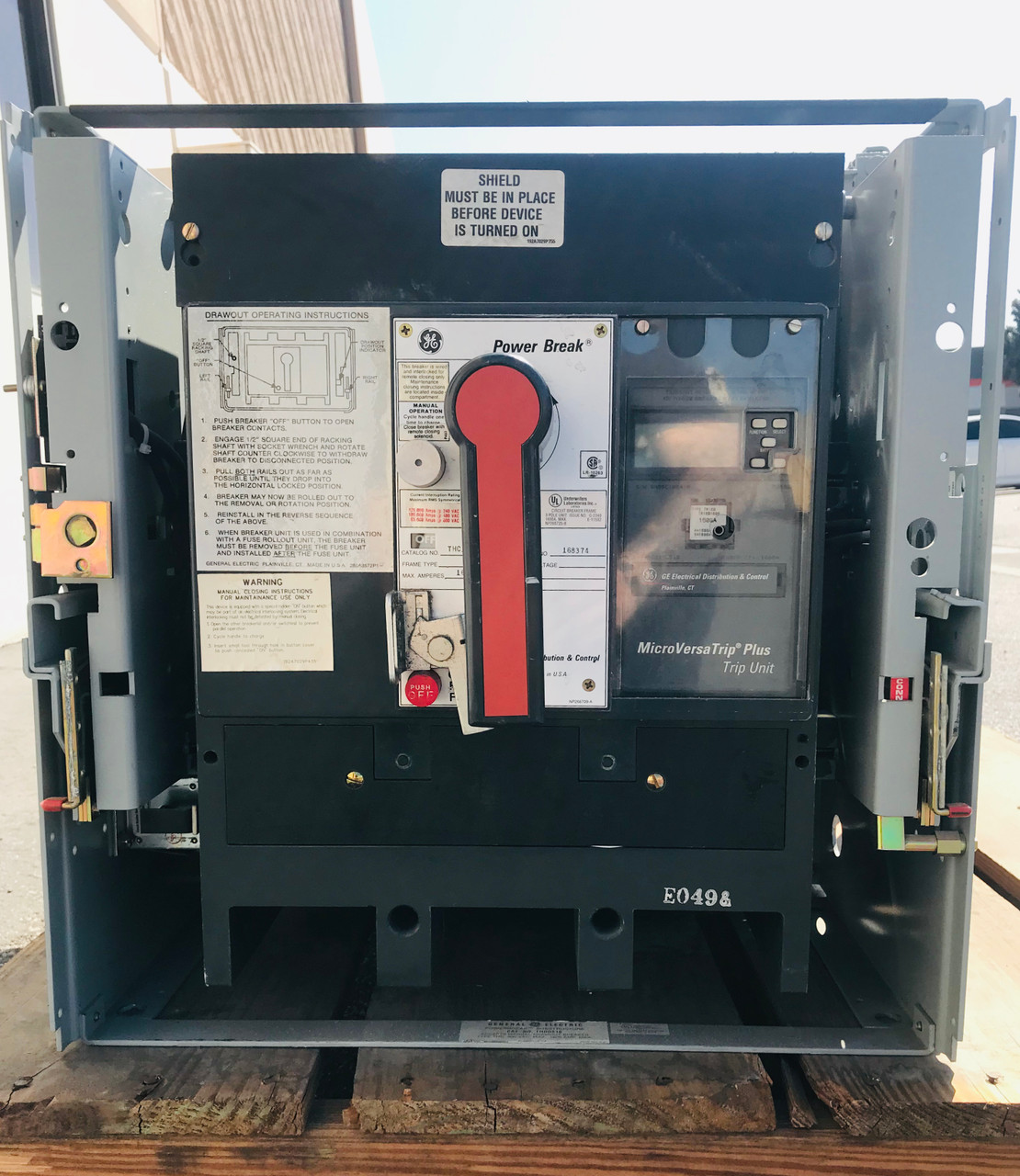 GE 1600 AMP POWER BREAK THC1616TTCR TR16B1600 RATING PLUG GE MICRO