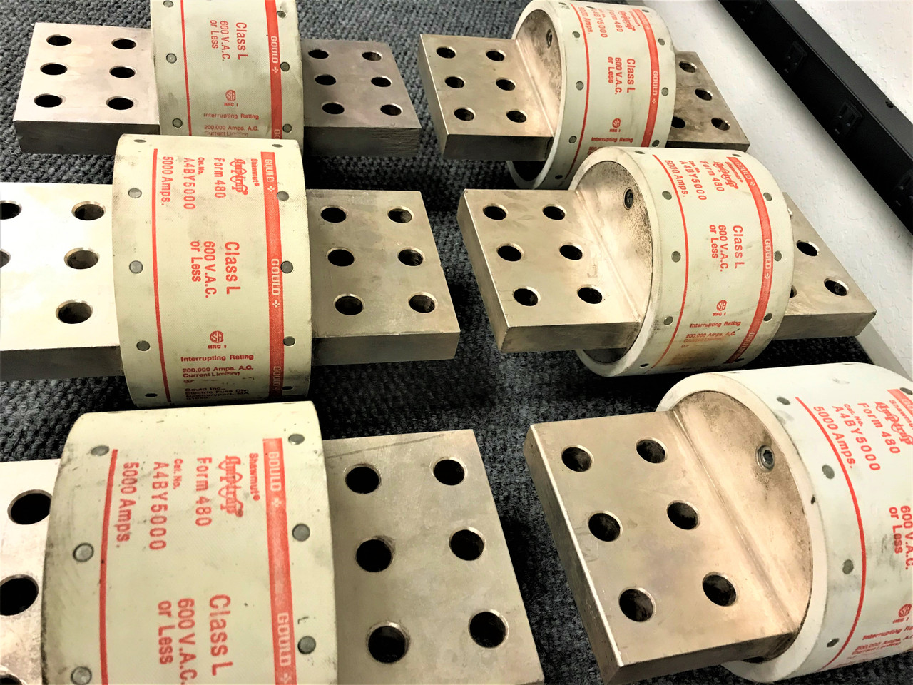 Aby5000 Gould Shawmut 5000 Amp Fuse Form 480 Ships 24 7 National Circuit Breaker Store