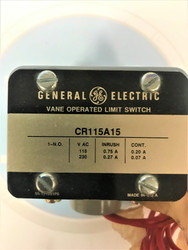 GE CR115A15 LIMIT SWITCH VANE OPERATED