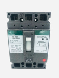 GENERAL ELECTRIC TEC36050 50 AMP 600 VAC 3 POLE MAG BREAK CIRCUIT BREAKER