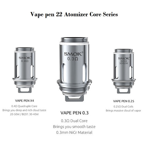 Smoke Vape Pen 22 Replacement Coil from Velvet Vapors