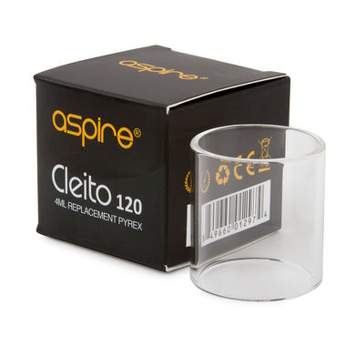 Aspire Cleito 120 Standard Replacement Glass from Velvet Vapors