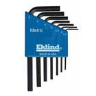 22 Piece - .050 - 3/8" & 1.5 - 10mm Long & Short Arm Style- Hex Key Set