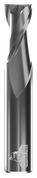 CARBIDE END MILL, LONG, FLAT, 2 FLUTE, 1/8''DIA, 3/4''LOC, 2-1/2''OAL