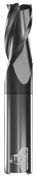 CARBIDE END MILL, FLAT, 3 FLUTE, 5/16''DIA, 7/8''LOC, 2-1/2''OAL, TICN COATED