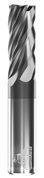 GORILLA MILL, FLAT, 5 FLUTE, 1''DIA, 1-1/2''LOC, 4''OAL, GMX-35 COATED