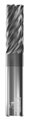 GORILLA MILL, BABOON, EXTRA LONG, FLAT, 7 FLUTE, 1/2''DIA, 2''LOC, 4''OAL, GMS² COATED