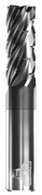 GORILLA MILL, PHENOM, CHIMPBREAKER, FLAT, 5 FLUTE, 3/8''DIA, 7/8''LOC, 2-1/2''OAL, GMS² COATED