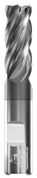 GORILLA MILL, YETI, RAD, 4 FLUTE, 16.00MM DIA, 32.0MM LOC, 89.0MM OAL, 2.00MM RAD, WELDON FLAT, GMS² COATED