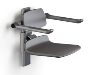 Plus Shower Chair 450 Adjustable backrest/support arms