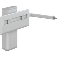 Pressalit PLUS R4650 wash basin bracket, gas-assisted with lever control