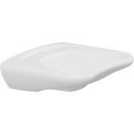 Pressalit MATRIX CURVE R2051 ergonomic wash basin. 600 x 490 mm. Incl. drain fitting, without overflow, with tap hole