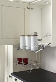 Pull Down Baskets B464W for cabinet width 500mm 