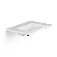 Pressalit MATRIX MEDIUM R2120 vanity basin for manual unit with overflow 