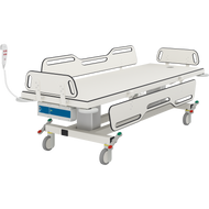 Pressalit Care MSCT 1 height adjustable shower change trolley R9454721, electrically height adjustable - 2190mm