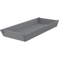 Pressalit Care mattress R844717302 for MSCT 1 shower change trolley - 1790mm, pewter grey