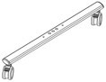 Ropox Brake castors 20-60589 for Vision group tables (price is only applicable if ordered with table)