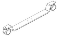 Ropox Brake castors 20-60579 without height increase for Vision group tables (price is only applicable if ordered with table)