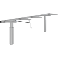 Pressalit Indivo  Wallhung manual lift RK1114 for worktop 2401-3000mm