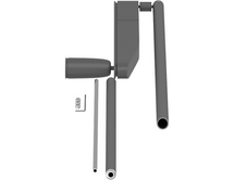 Pressalit Collapsible crank handle RK1041 (price is only applicable if ordered with Indivo manual worktop lift)