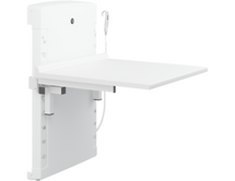 Pressalit Height adjustable changing table R8670000, low start, wallhung, 800mm