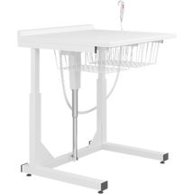 Pressalit Height adjustable changing table with 2 wire baskets R8641000, freestanding, 900mm