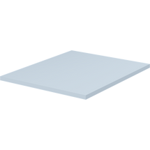 Pressalit Mattress R8703438 for 1400mm changing table with sanitary appliances - pastel blue (price only applicable if ordered with changing table)