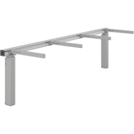 Pressalit Indivo Wallhung electric lift RK1413202 for worktop 2001-2400mm, grey legs