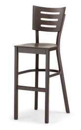 Telescope Casual Avant MGP Aluminum Bar Height Stacking Armless Chair