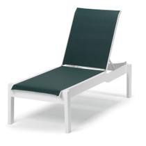 Telescope Casual Leeward MGP Sling Lay Flat Stacking Armless Long Frame Chaise